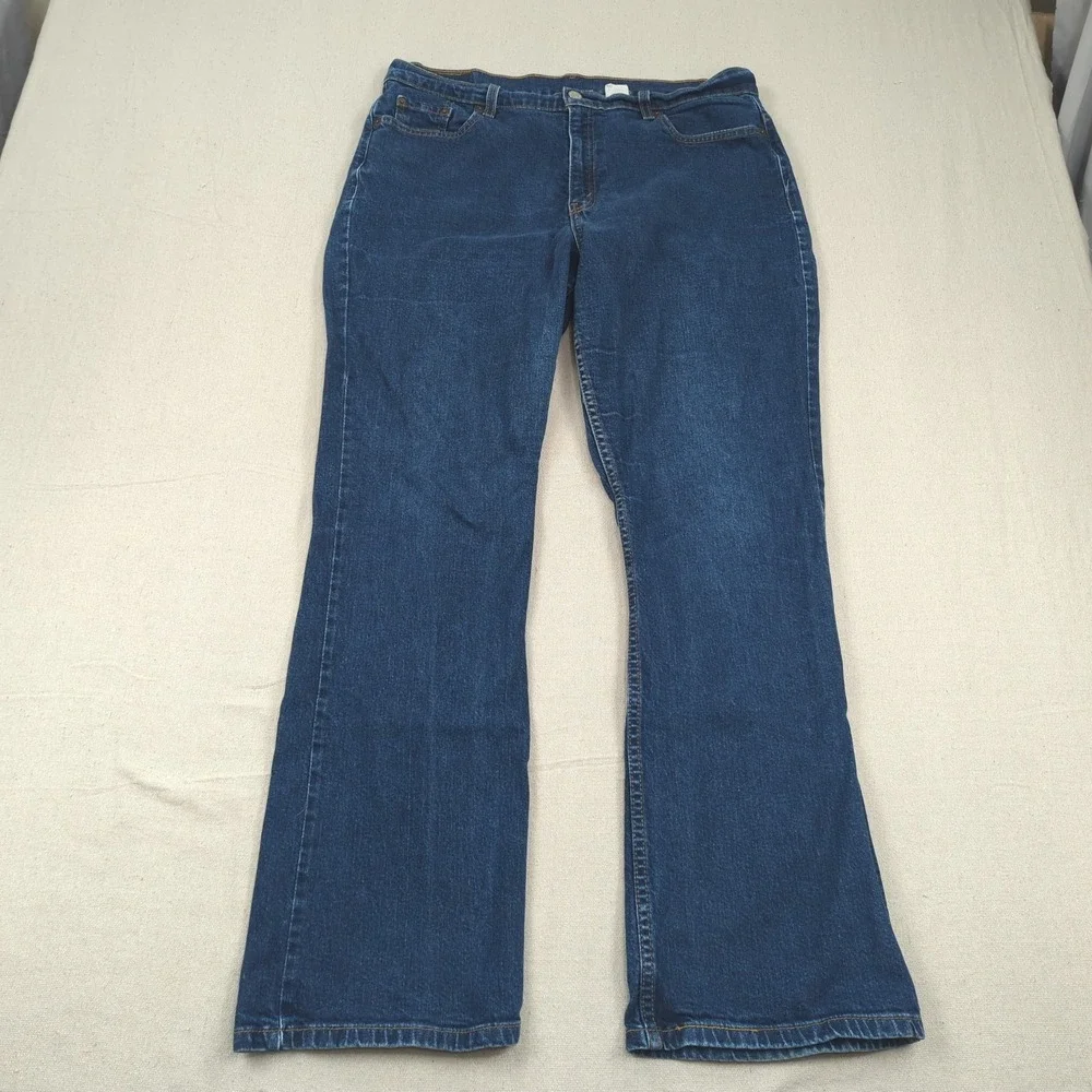 Vintage Levis‎ 515 Jeans Womens 36 Blue Boot Cut Western 90s Y2K